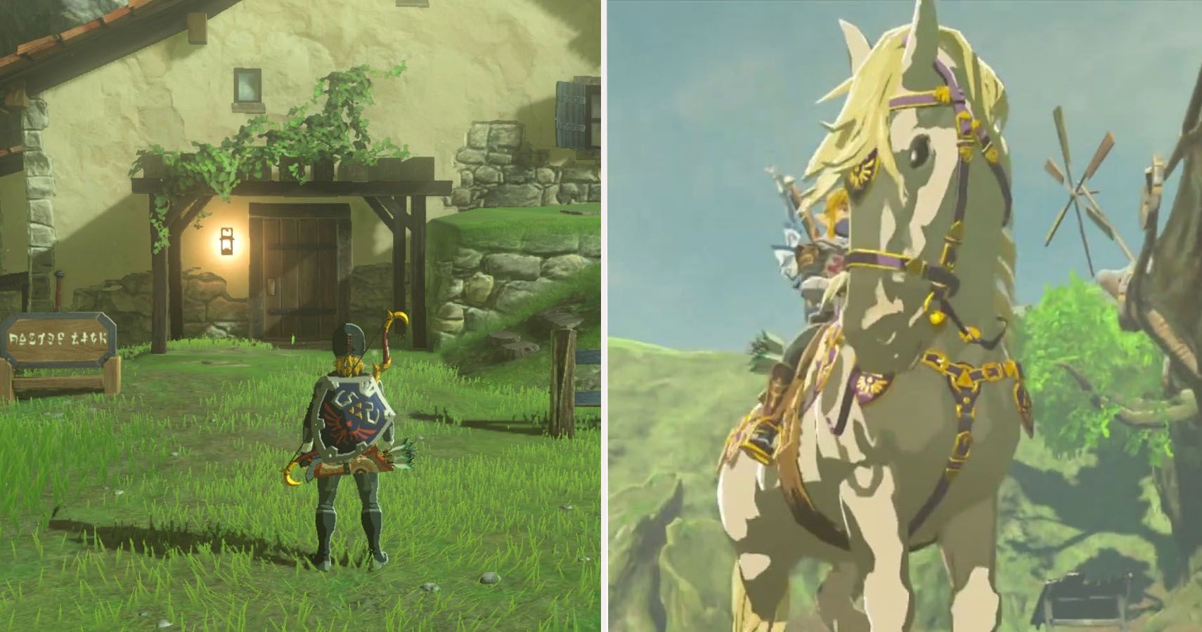 Legend of zelda breath of the wild фотографии на память