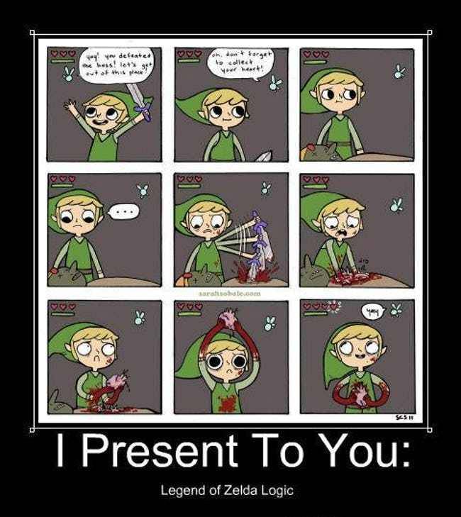 Zelda 10 Hilarious Memes Only Retro Gamers Will Understand