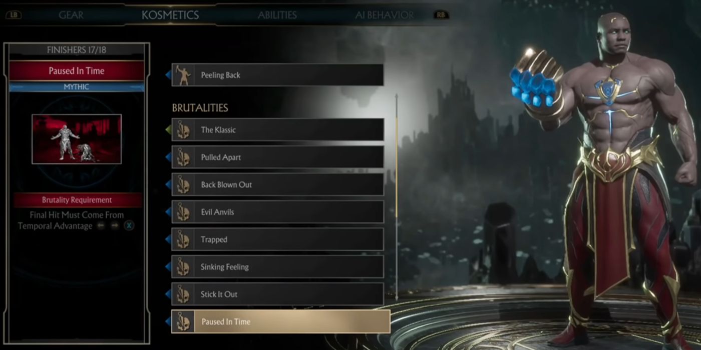 Mortal Kombat 11 Geras Brutality Features Gruesome Avengers Easter Egg