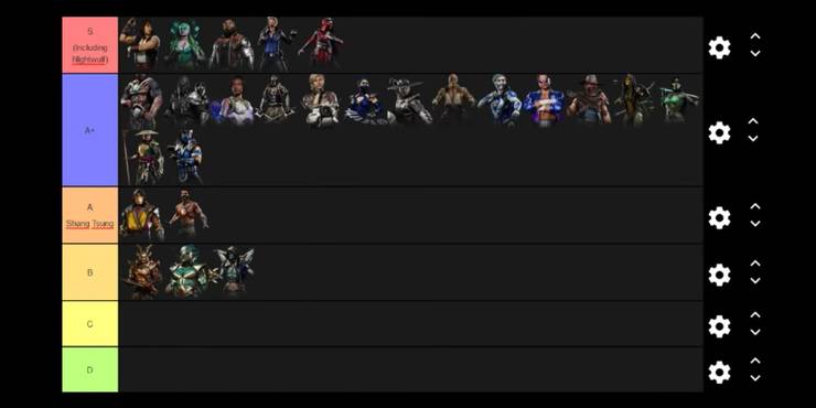 Mortal Kombat 11 Sonicfox Tier List Reveals Best Characters