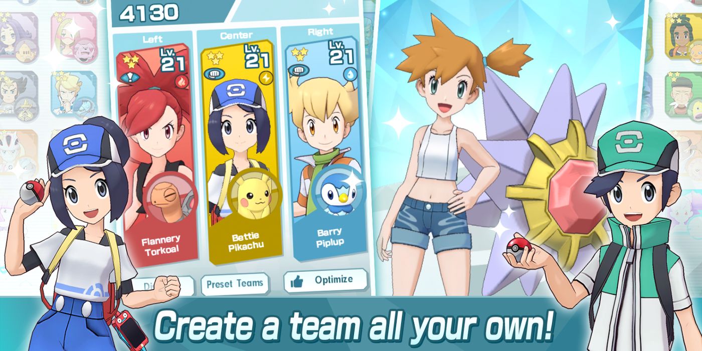 Pokemon Masters Mobile Game Release Date Announced Game Rant