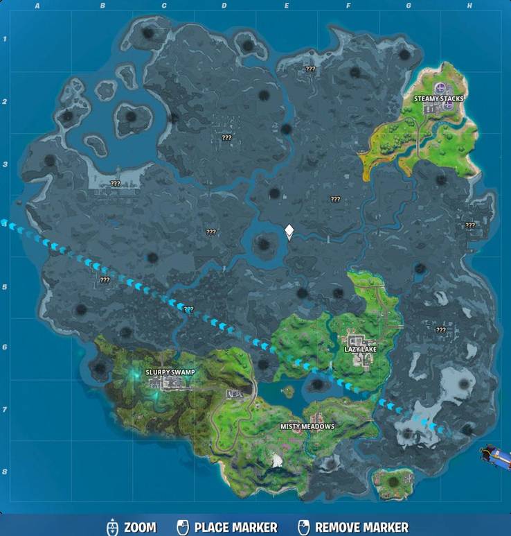 Landmarks Fortnite Chapter 2 Map - Get Images One