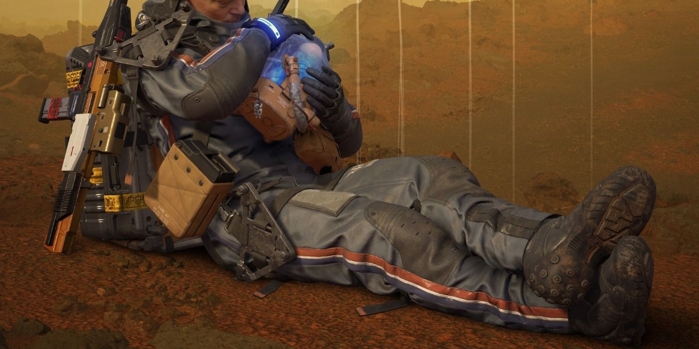 Death Stranding How to Repair Boots Game Rant