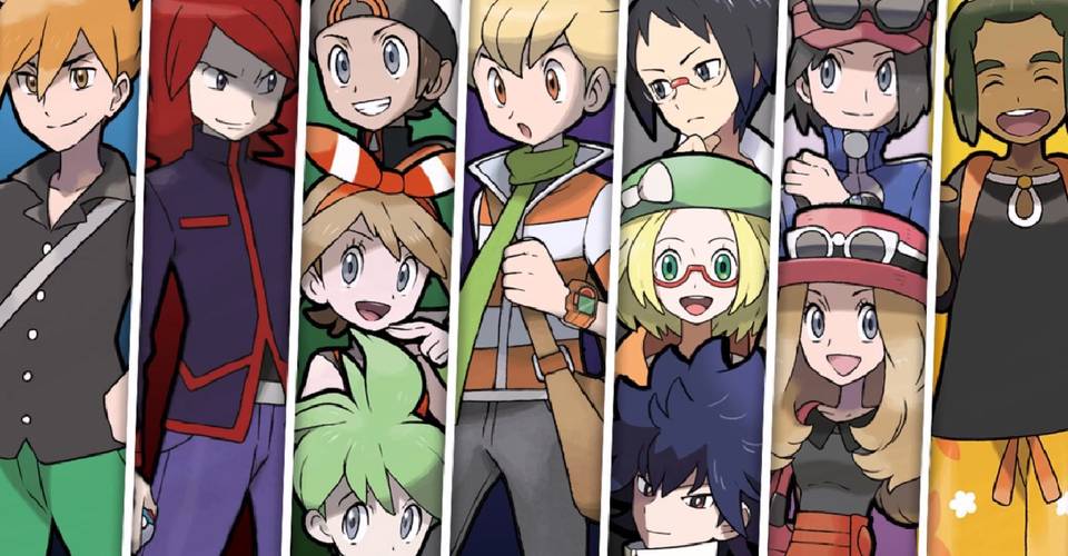Pokemon Ranking Every Trainer Rival From All Pokemon Generations Pokemon Ranking Every Trainer Rival From All Pokemon Generations