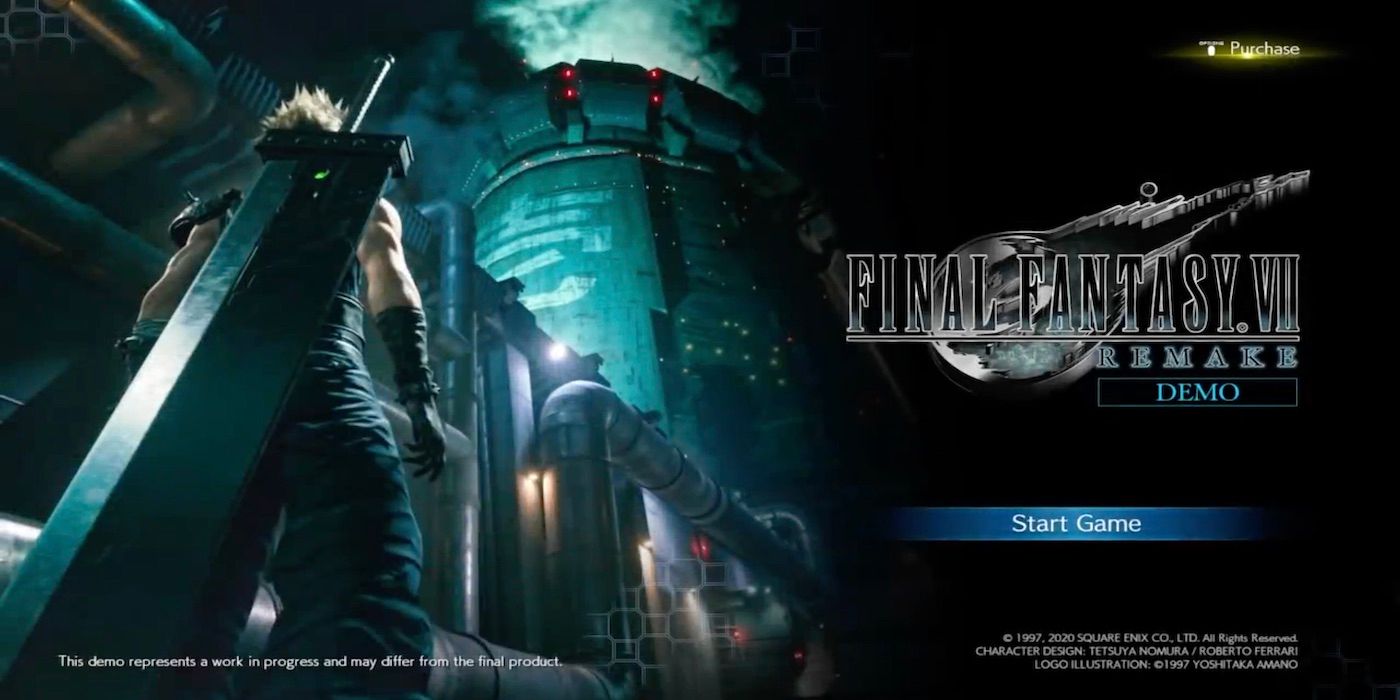 Final Fantasy 7 Remake Intro Leaks from Upcoming Demo