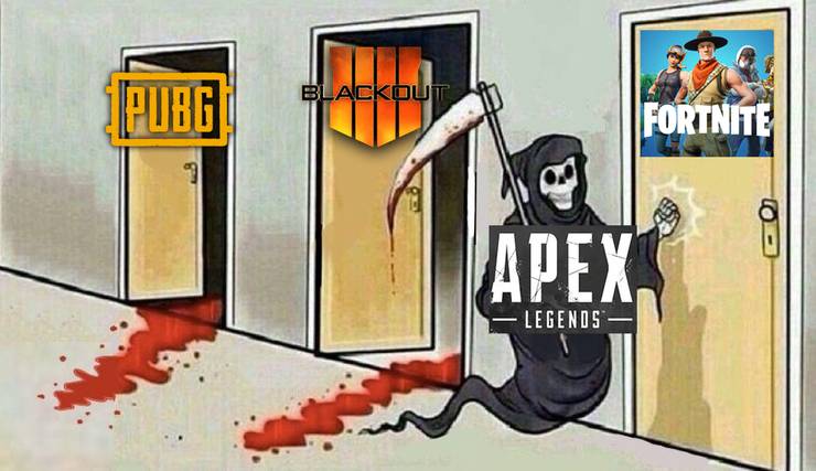 Fortnite Vs Minecraft Apex Legends Pubg Meme Ahseeit