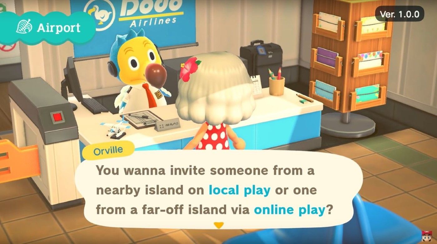 can multiple people play animal crossing on one switch