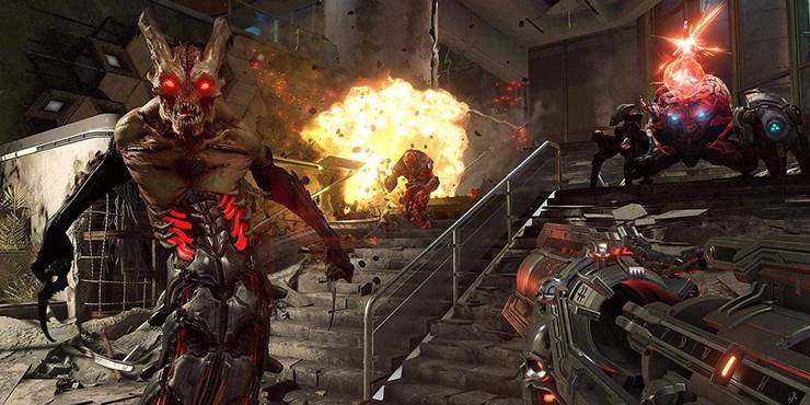 10 Most Horrific Demons In Doom Eternal Game Rant