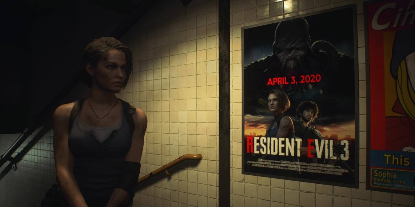 Resident Evil 3 Signierter Film Display