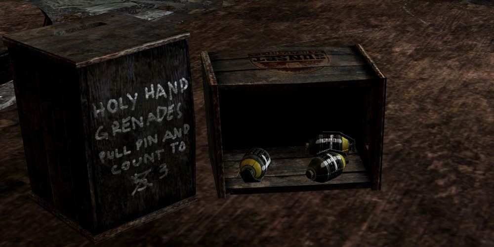 fallout holy hand grenade