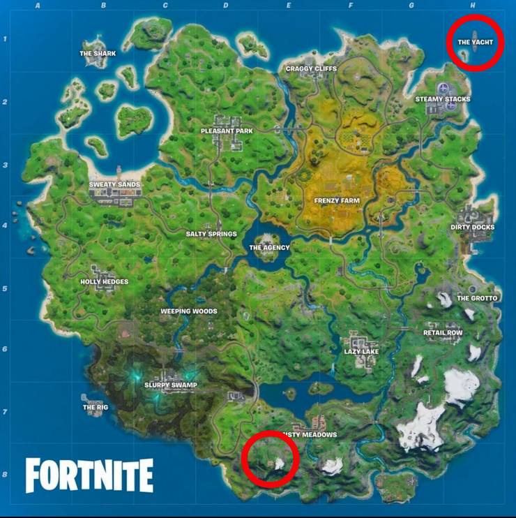Fortnite Where To Find Dance Floor At Yacht Or Apres Ski For Travis Scott Challenge