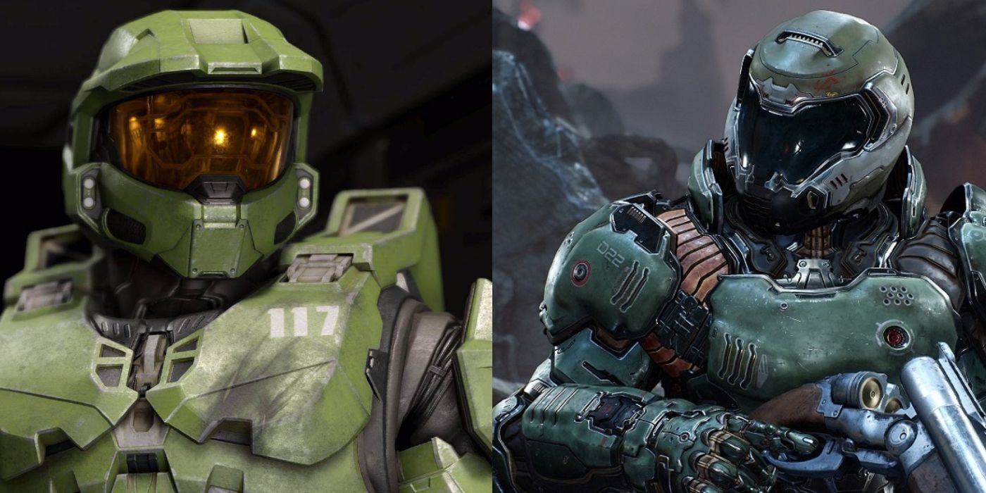 Awesome Fan Art Mashes Up Doom With Halo Game Rant