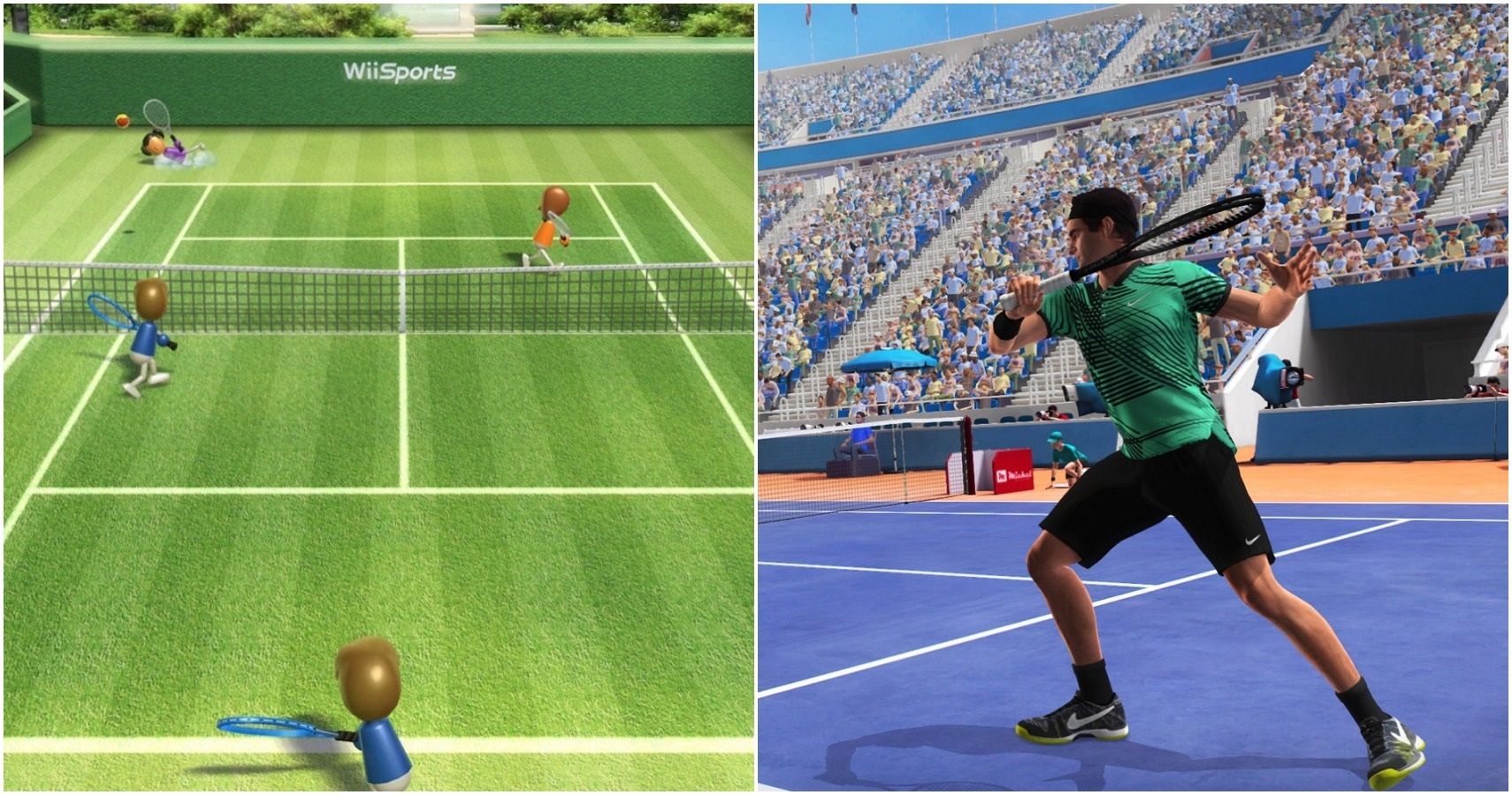 video tennis game