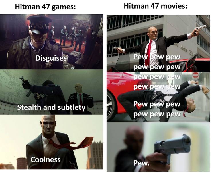 Hitman 10 Hilarious Agent 47 Memes Game Rant
