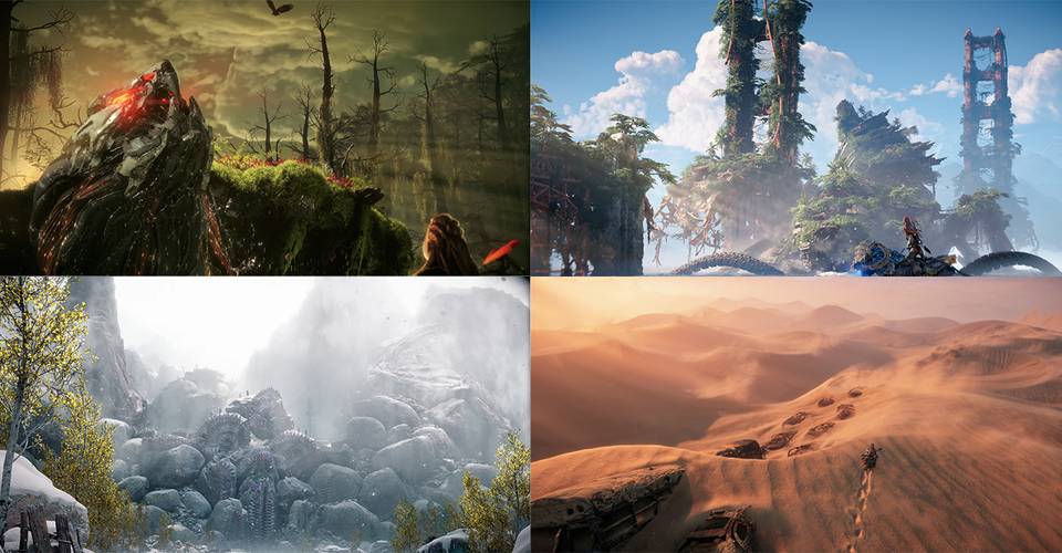 Horizon Forbidden West S Map Sounds Massive Game Rant