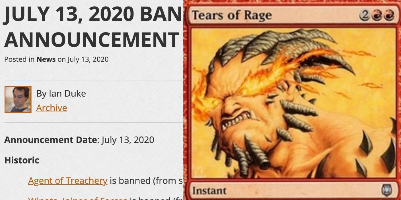 Magic: The Gathering Players Are Unhappy With The Latest Banned And ...