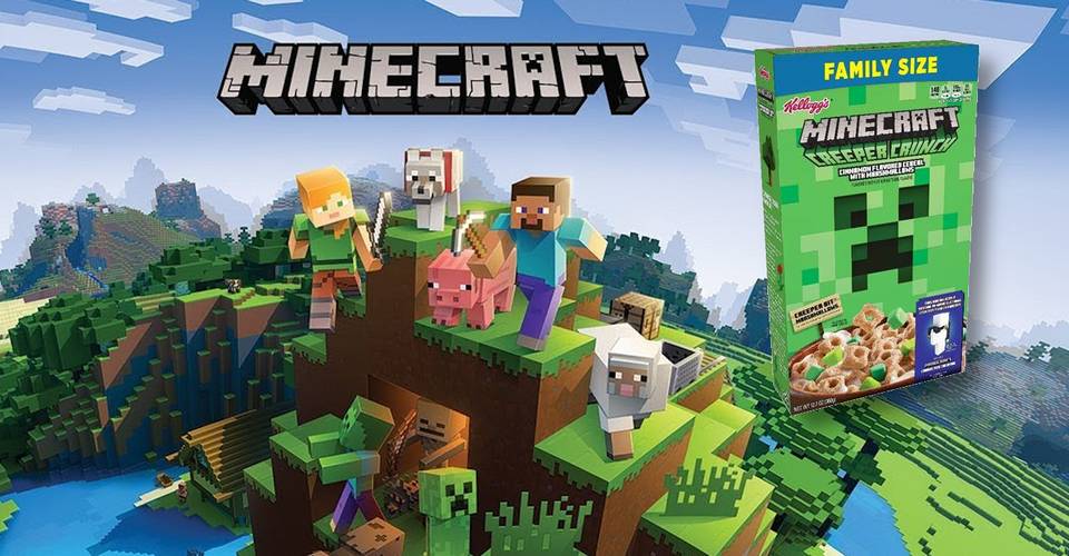 Minecraft Is Hiding Codes For In Game Items In Its New Cereal