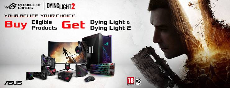 Dying Light 2 promoção ASUS