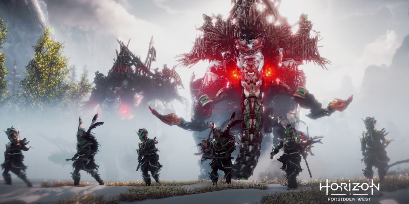 Horizon Forbidden West Describes the New Tremortusk Machine