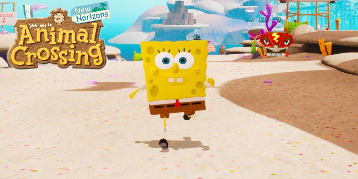 Download Animal Crossing New Horizons Player Recreates Spongebob S Neighborhood In Funny Way