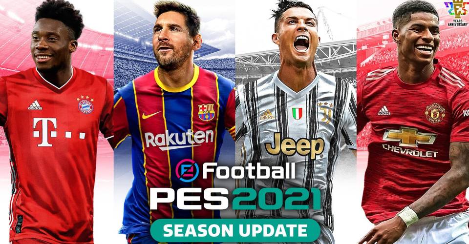Messi And Ronaldo Featured On Pes 2021 Cover Game Rant
