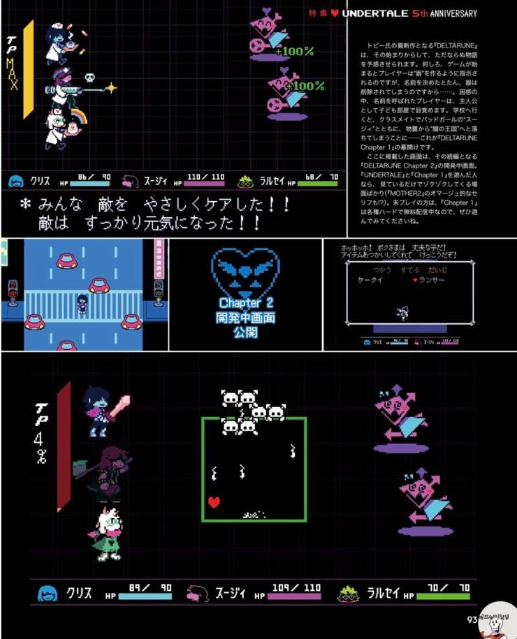 New Deltarune Chapter 2 Screenshots Revealed Game Rant