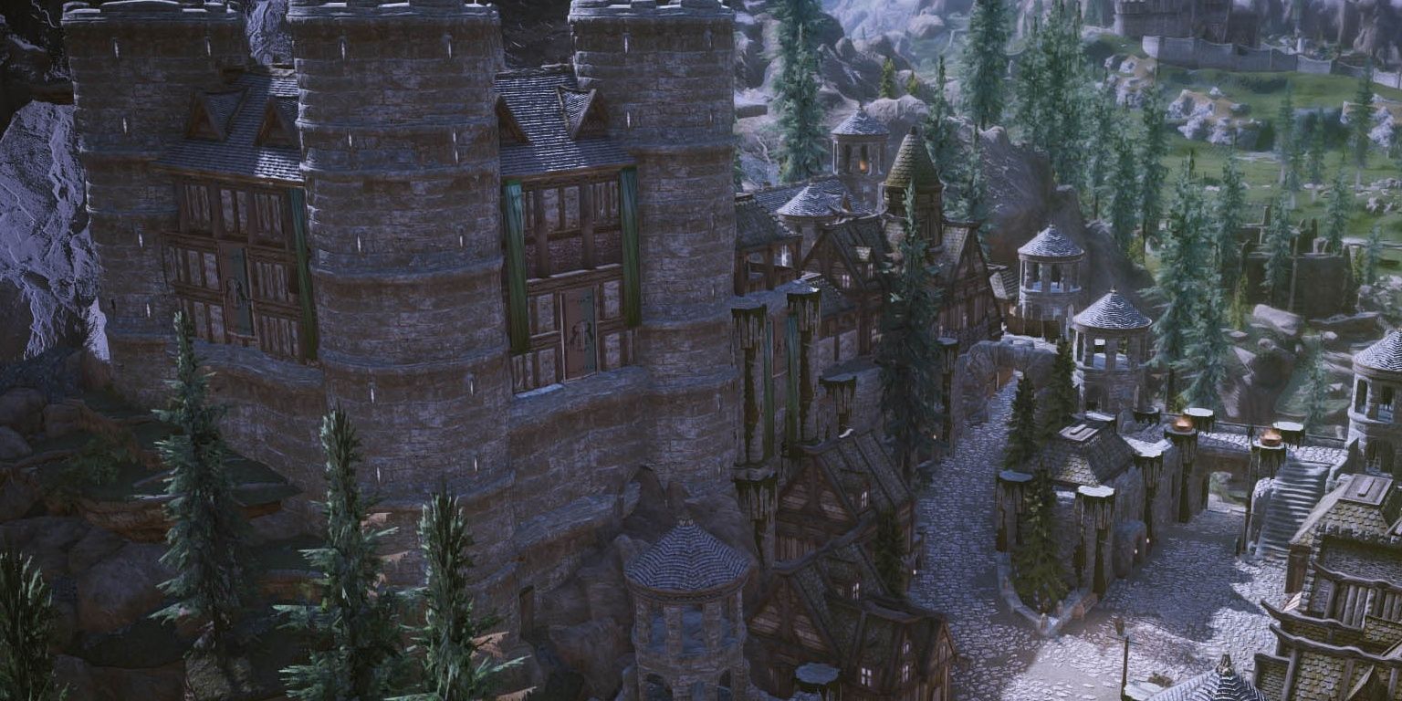 skyrim small castle mod