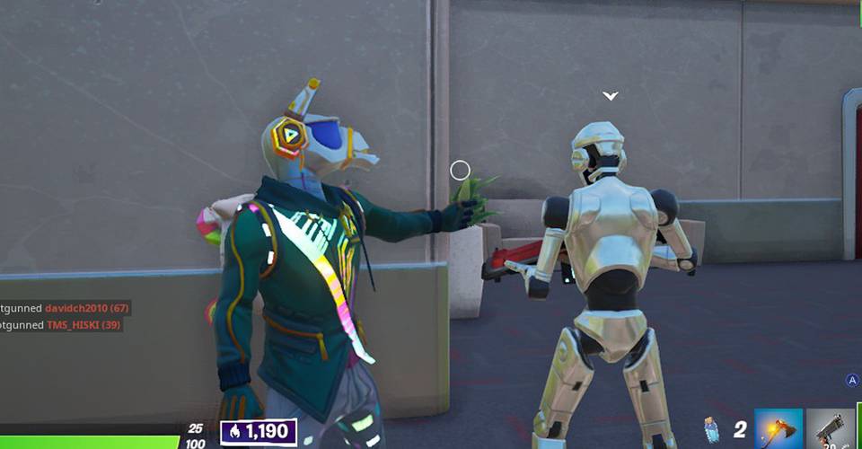 Fortnite How To Hack Robots At Stark Industries Game Rant
