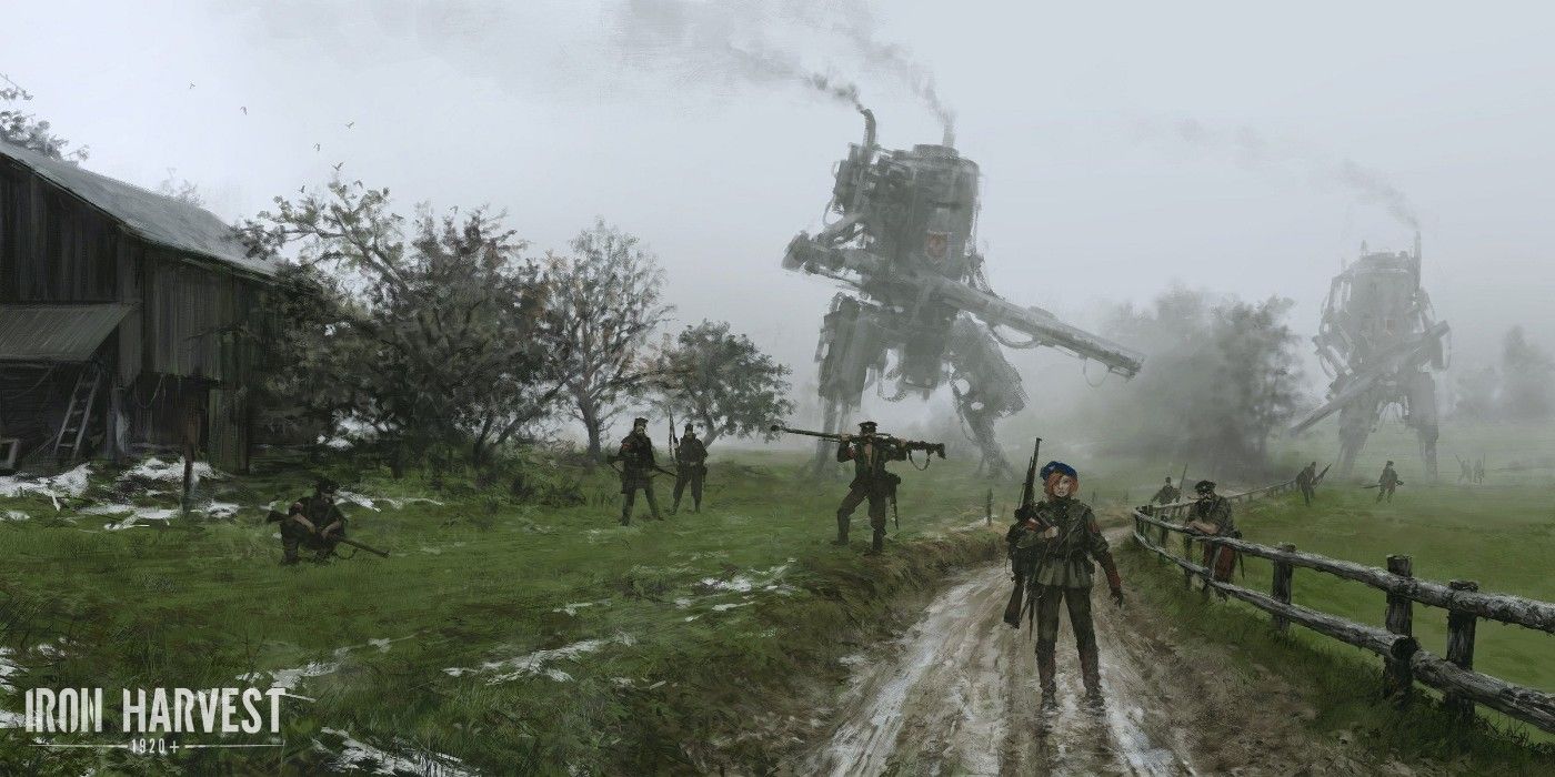 Iron harvest art техника