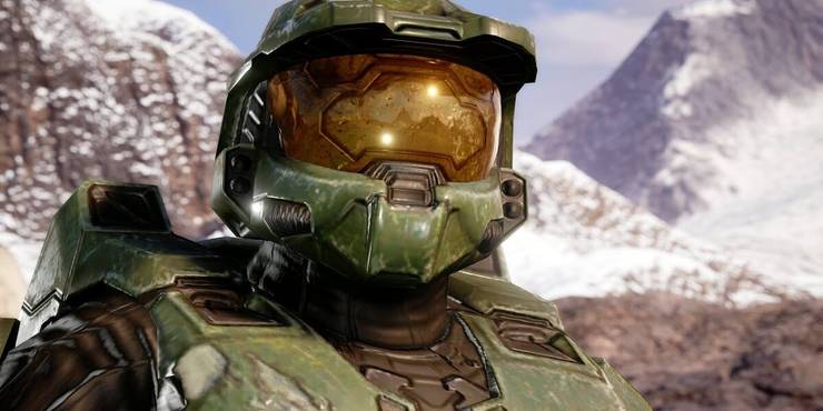 Master Chief schaut in den Horizont