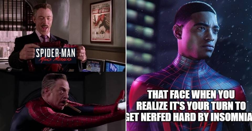 Spider Man Miles Morales 10 Hilarious Memes To Get Hyped For The Release