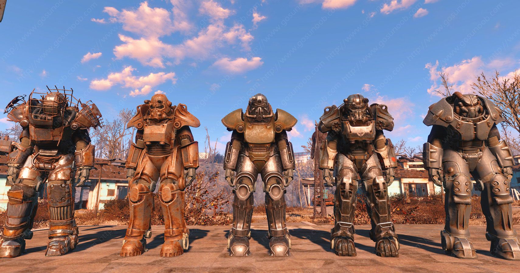 where to get good power suite fallout 4