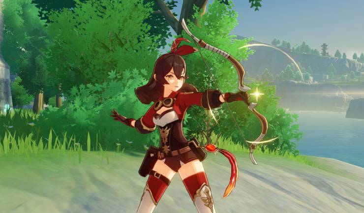 Amber Genshin Gg Genshin Impact Build Amber Armes Et Sets D Artefacts Millenium