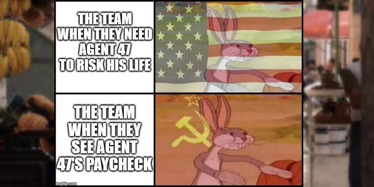 10 Hitman 3 Memes That Are Too Hilarious For Words Game Rant 10 Hitman 3 Memes That Are Too Hilarious For Words Game Rant
