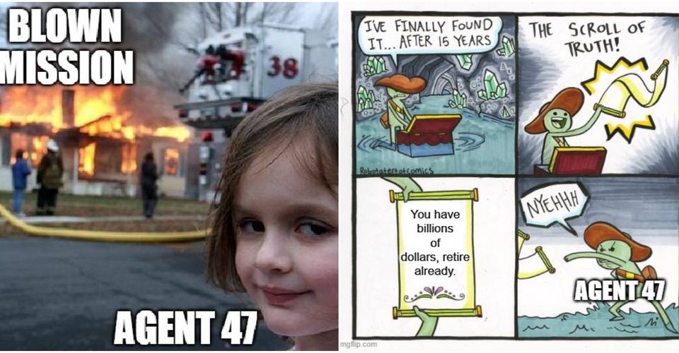 10 Hitman 3 Memes That Are Too Hilarious For Words Game Rant 10 Hitman 3 Memes That Are Too Hilarious For Words Game Rant