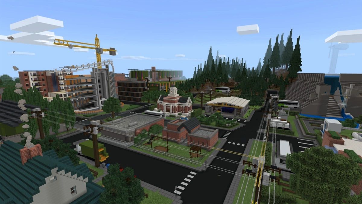 Microsoft Minecraft Map Showcases Company S Sustainability Efforts Itteacheritfreelance Hk