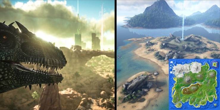 Ark Survival Evolved Every Location Ranked Game Rant