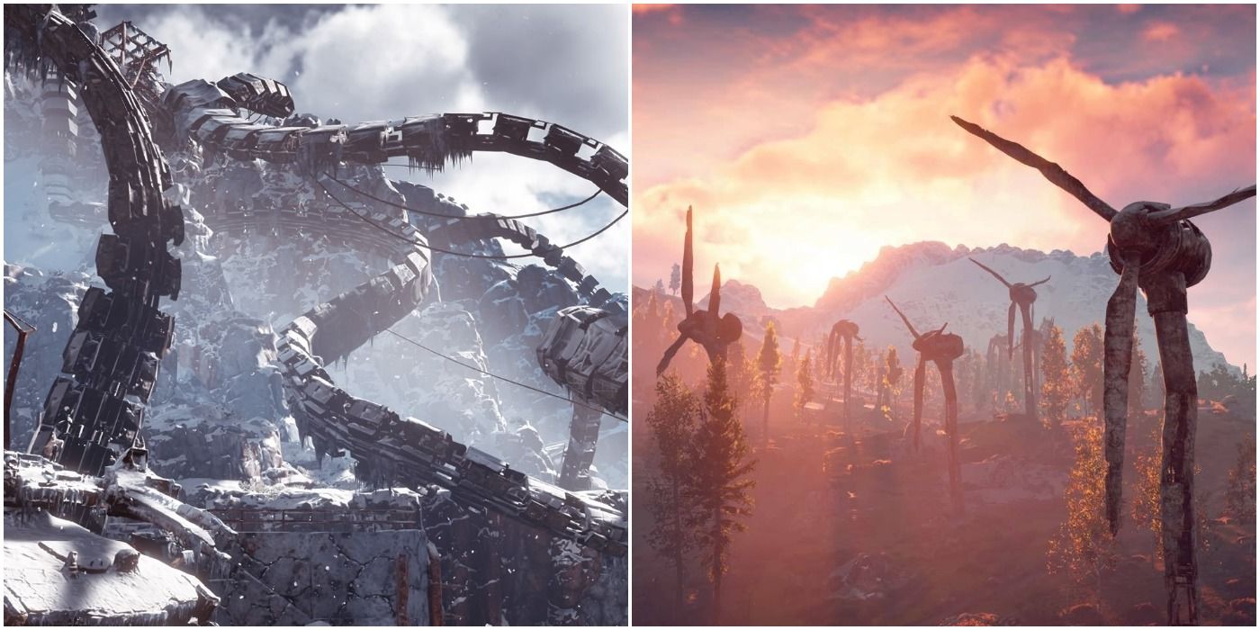 10 Most Breathtaking Locations In Horizon Zero Dawn Game Rant