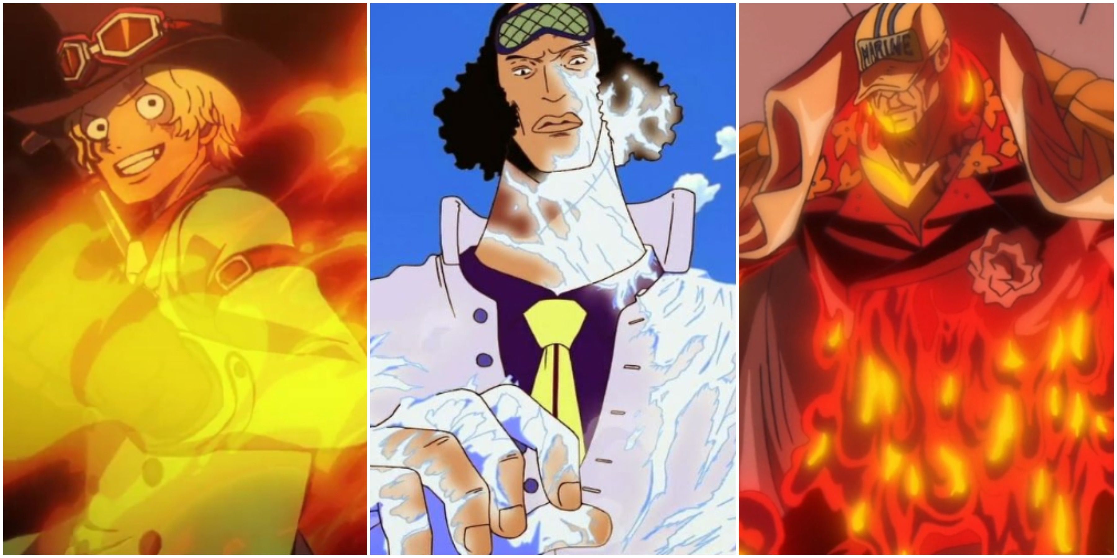 One Piece All Logia Type Devil Fruits Ranked Game Rant