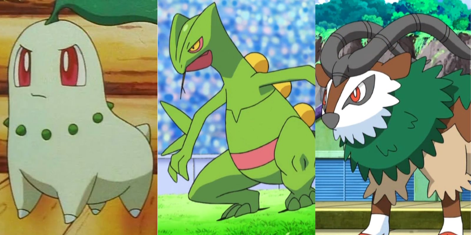 Pokemon The Best Pure Grass Type From Each Generation Ranked End Gaming