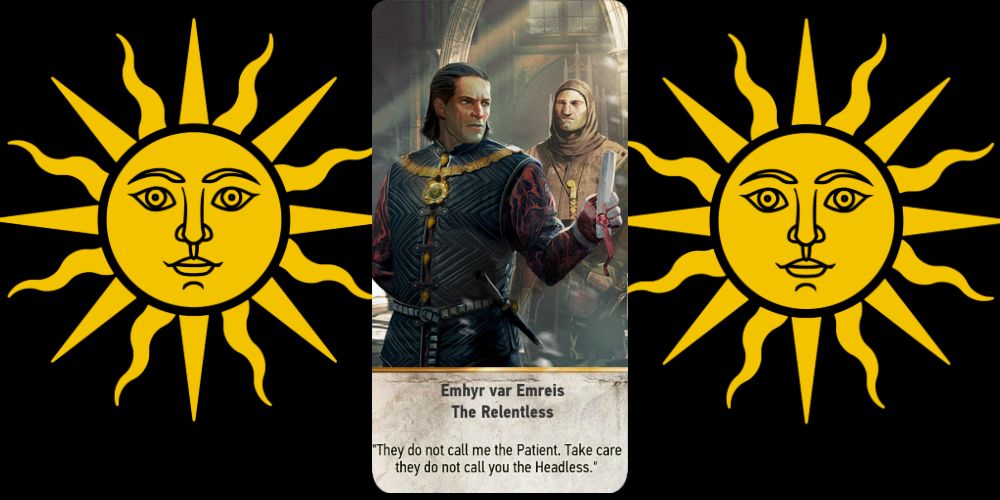 The Witcher 3 The 10 Best Cards In The Nilfgaardian Empire Deck