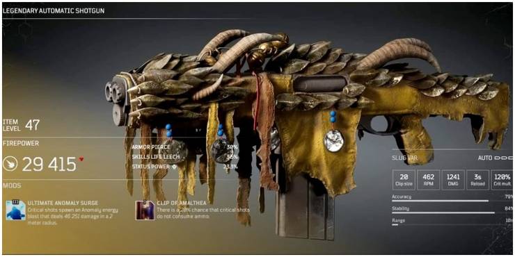 Outriders Every Legendary Shotgun Game Rant Outriders Every Legendary Shotgun Game Rant