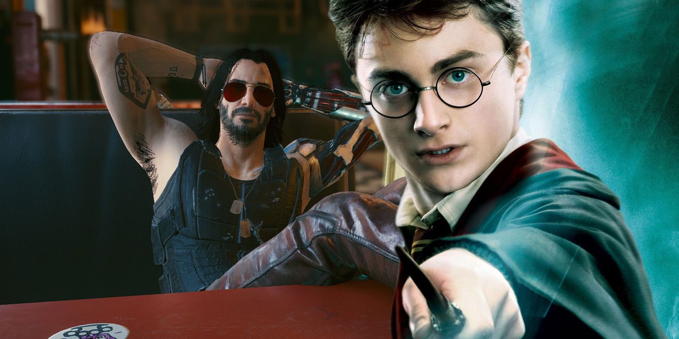 Cyberpunk 2077 Player Discovers Unlikely Harry Potter Easter Egg