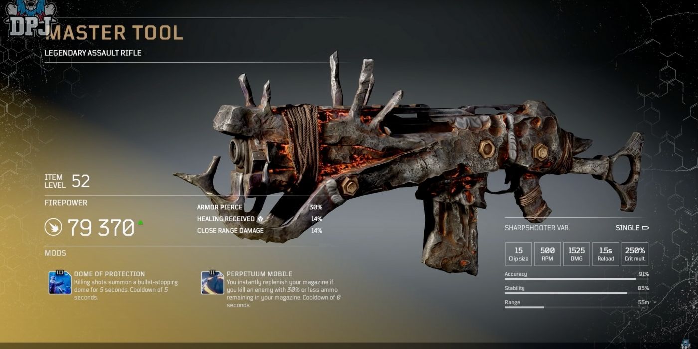 Outriders Legendary Weapons List Game Rant