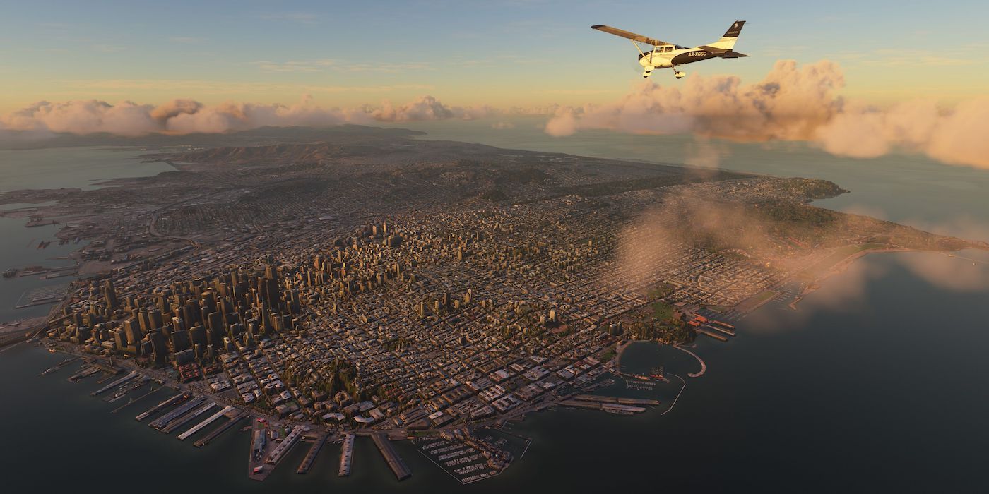 A new mod for Microsoft Flight Simulator adds fully-voiced audio tours to thousands of points of interest around the world for players to experience. 