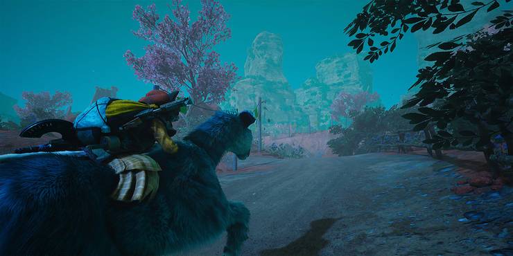 Езда на биомутантах ночью