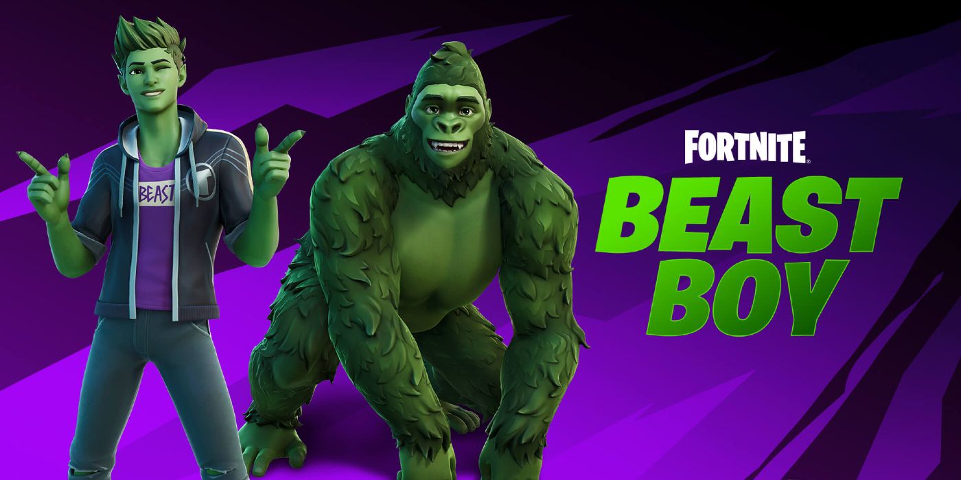 Fortnite Adding Beast Boy Skin for Teen Titans Cup Event