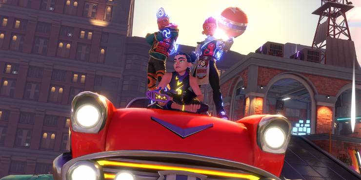 нокаутирующий городской автомобиль экипажа