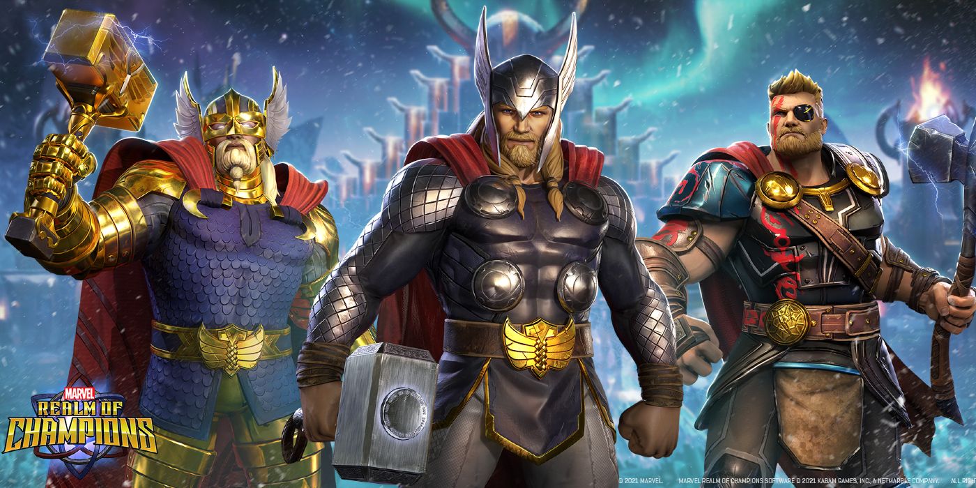 Marvel Realm Of Champions Adds Brawler Champion Thor In 3 0 Update Laptrinhx