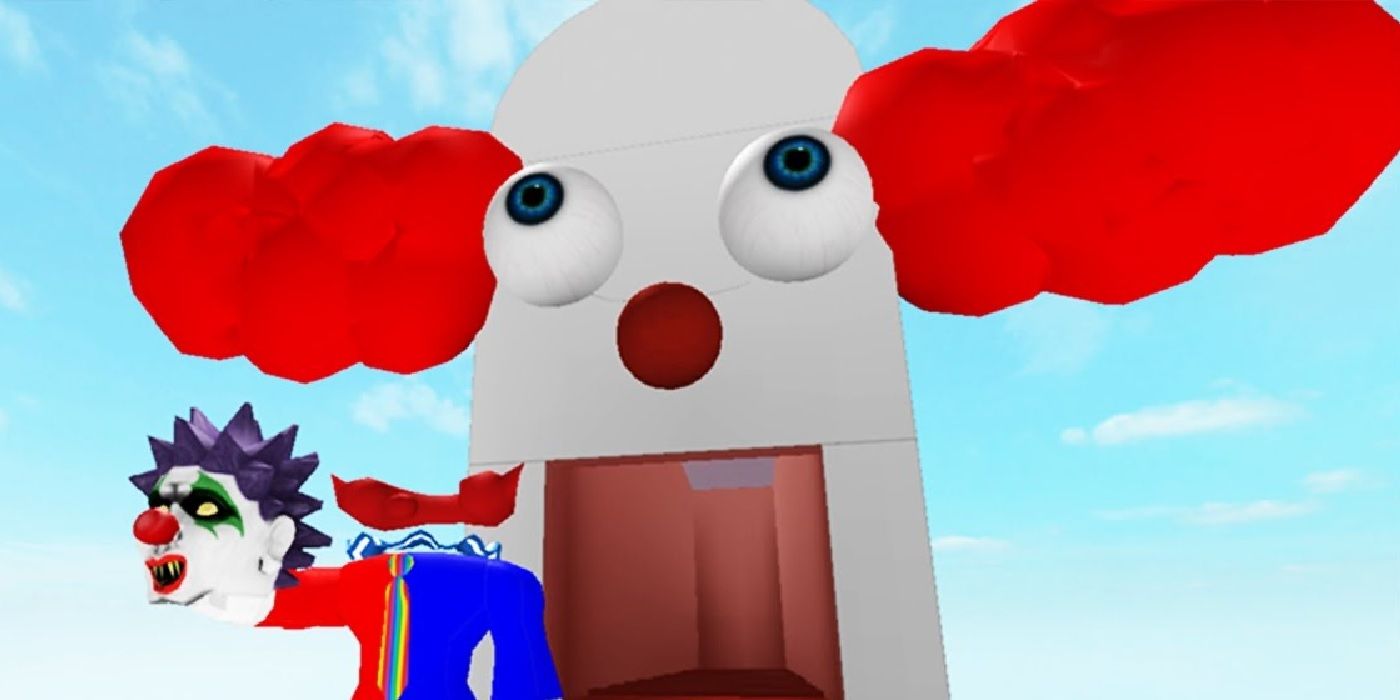 Roblox Is Hiding A Terrifying Clown Video Game Rant - ghost mask roblox